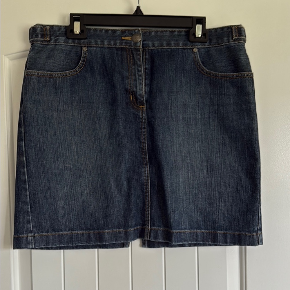Denim Blue Skirt